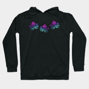 Galaxy Maple Leaf Trio Hoodie